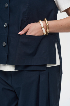 Жилет 526003 КАВА СИНИЙ