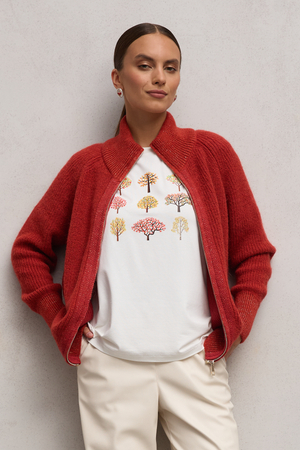 Джемпер 2586 ДЕРЕВЬЯ