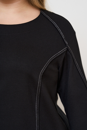 Джемпер 325532 ЗУРБАН ЧЕРНЫЙ