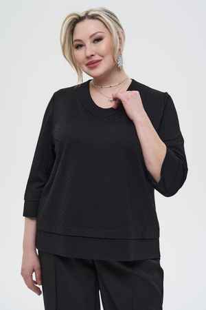 Джемпер 325504 ШИМЕР ЧЕРНЫЙ