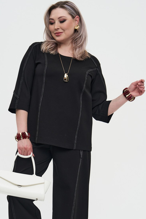 Джемпер 325532 ЗУРБАН ЧЕРНЫЙ