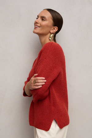 Джемпер 2626 РЯБИНА