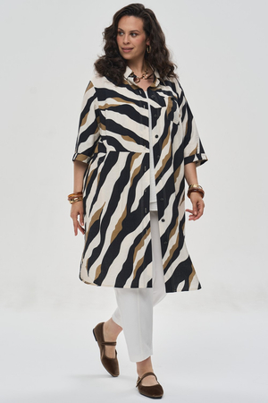 Платье-рубашка 426004 ТАНЧО МУЛЬТИКОЛОР