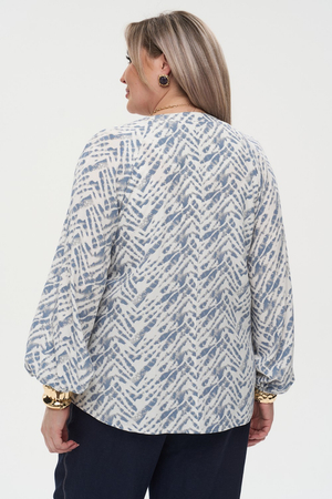 Рубашка 826034 ЛЕЙЛА ГОЛУБОЙ