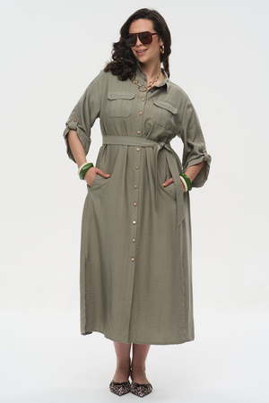 Платье 426021 САФАРИ ХАКИ