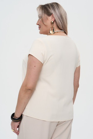 Блуза 826017 ФАМФАТАЛЬ МОЛОЧНЫЙ