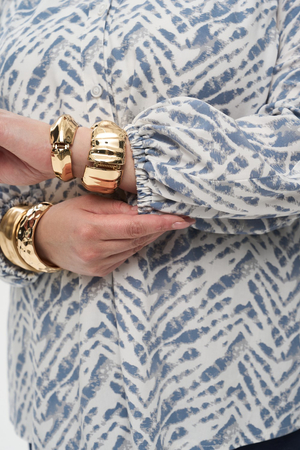 Рубашка 826034 ЛЕЙЛА ГОЛУБОЙ