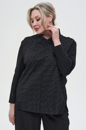 Джемпер 325502 ХОККУ ЧЕРНЫЙ